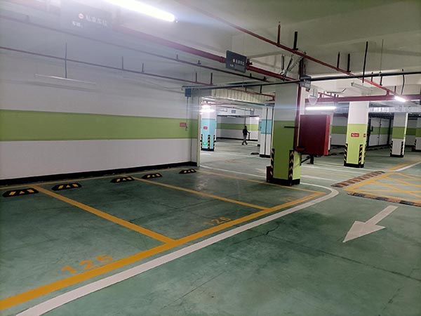 大丰小区划线